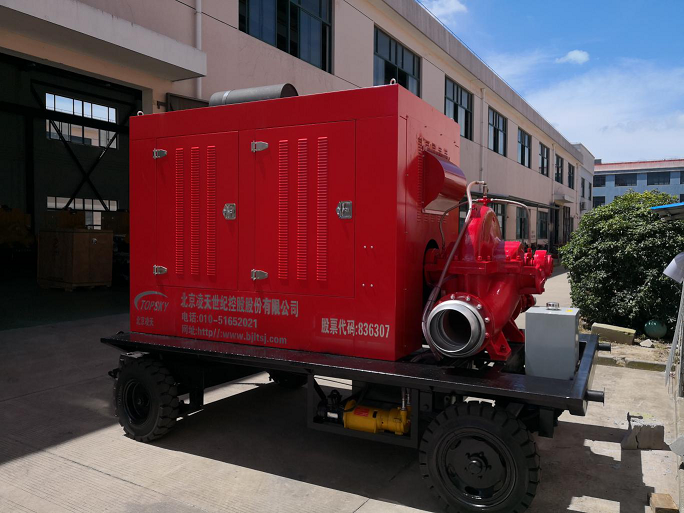 消防機(jī)器人試驗(yàn)用 移動(dòng)式柴油機(jī)高壓泵車(chē)組 (柴油機(jī)水泵機(jī)組)