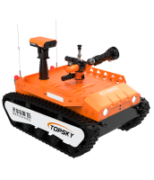 防爆消防滅火偵察機器人【重型超級動力】 (第5代，360&deg;升降云臺探測裝置+語音控制）