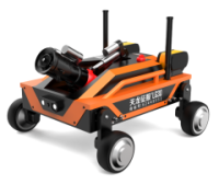 隨車速攻機(jī)器人便攜式電動(dòng)輪式四驅(qū)滅火機(jī)器人(第3代，輪式）