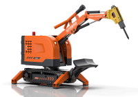 破拆機器人（音視頻傳輸、環(huán)境氣體探測+配備破碎錘、圓盤鋸、液壓剪、夾抓裝置等屬具，具有破拆、切割、剪切、抓取等功能）