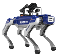 反恐防暴四足機器狗 （40kg超級大狗，第5代，自組網(wǎng)+集成一體式遙控器+雙光三軸增穩(wěn)云臺+38mm六聯(lián)發(fā)射器+捕捉網(wǎng)發(fā)射器）